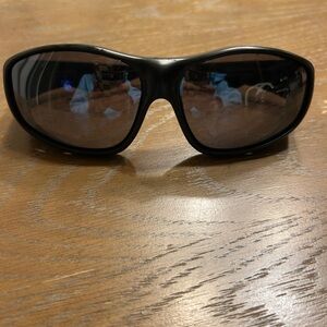 Solar Shield Black Sunglasses with Polarized Lenses 2x101CE